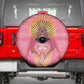 Afro Vodou Erzulie Freda Goddess Spare Tire Cover