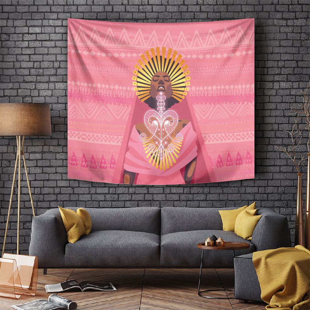 Afro Vodou Erzulie Freda Goddess Tapestry