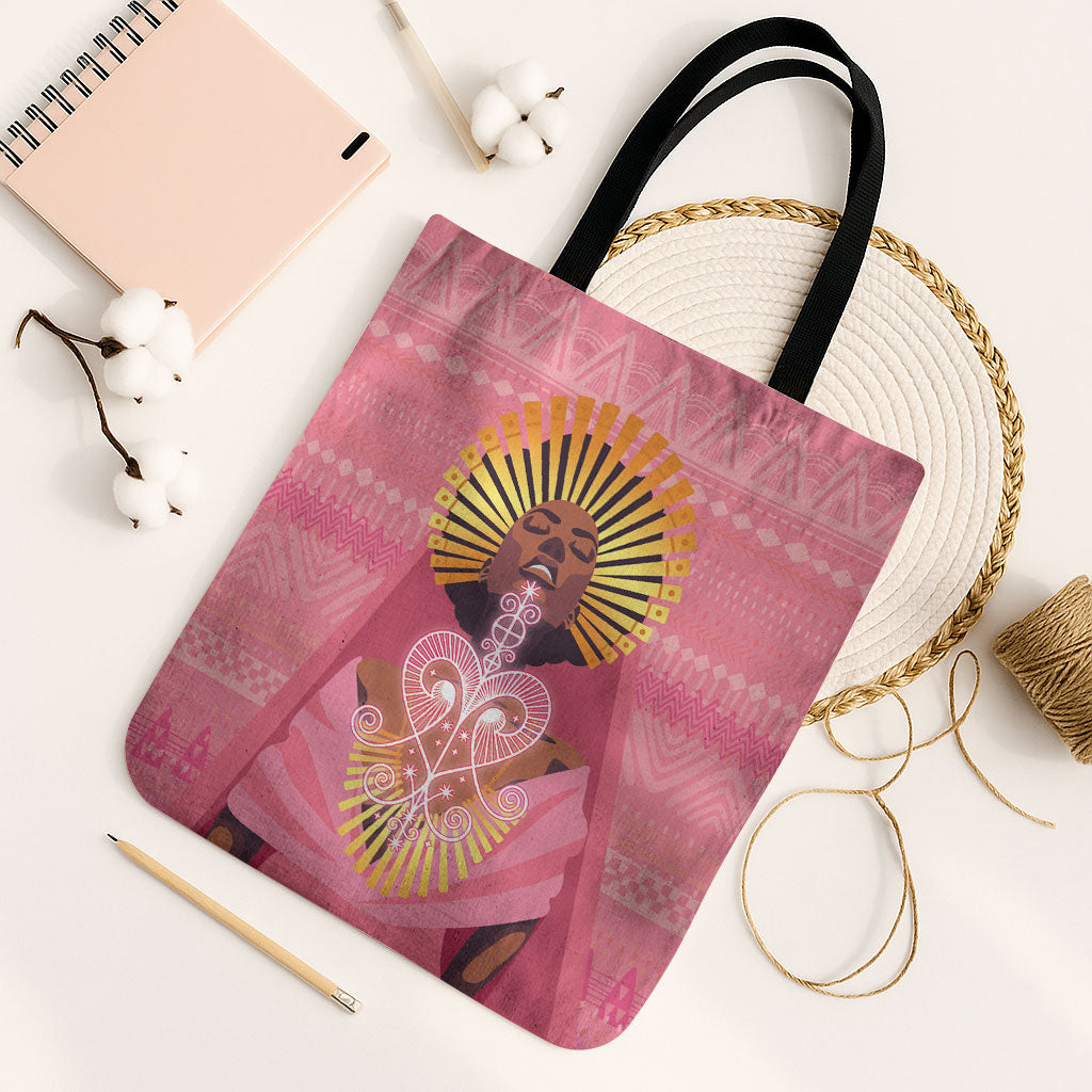 Afro Vodou Erzulie Freda Goddess Tote Bag
