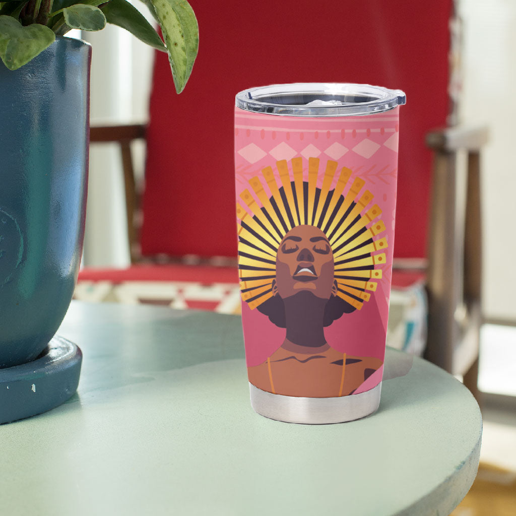 Afro Vodou Erzulie Freda Goddess Tumbler Cup