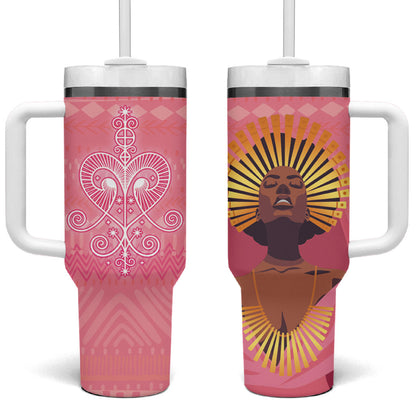 Afro Vodou Erzulie Freda Goddess Tumbler With Handle