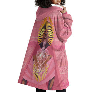 Afro Vodou Erzulie Freda Goddess Wearable Blanket Hoodie