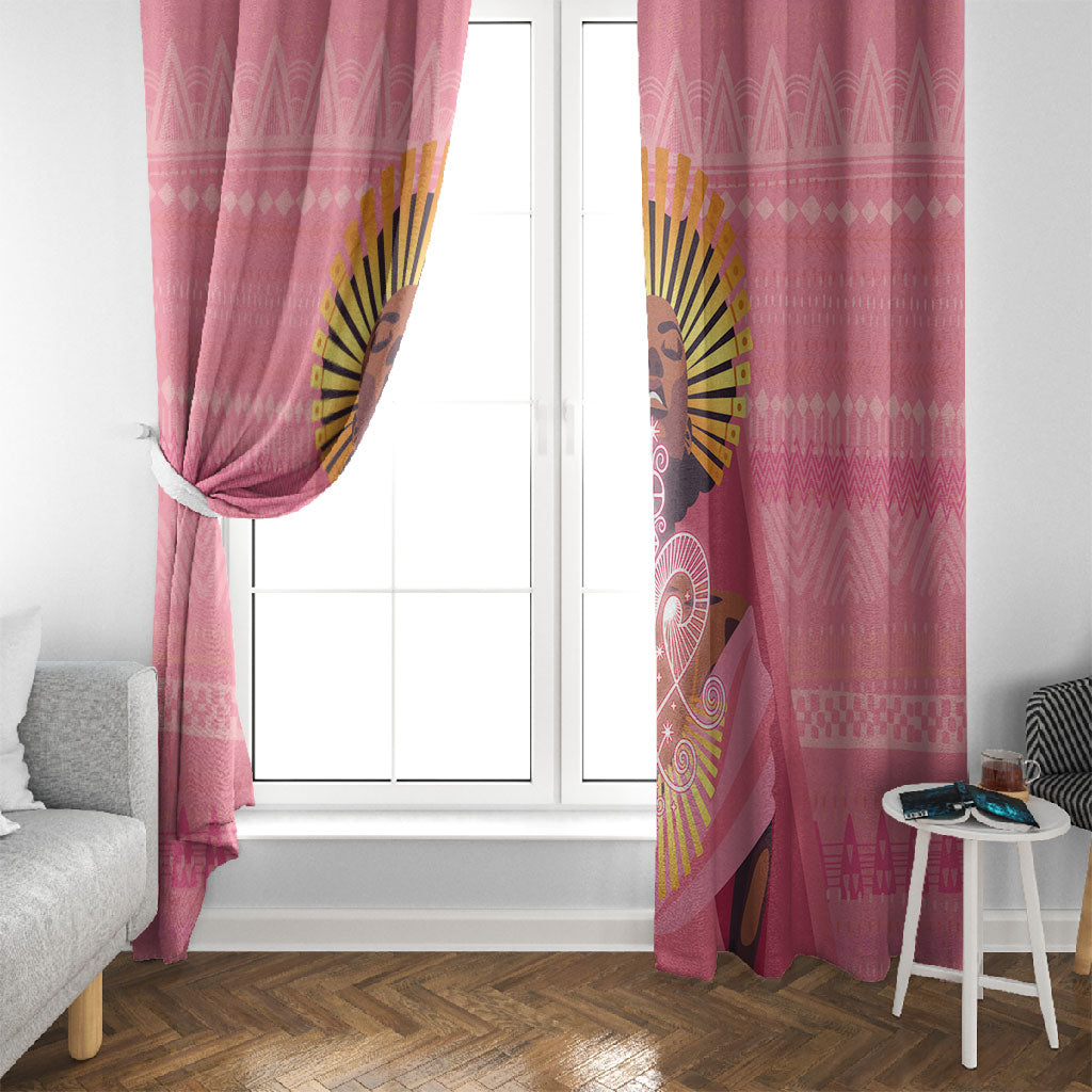 Afro Vodou Erzulie Freda Goddess Window Curtain