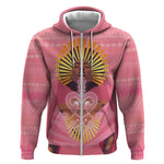Afro Vodou Erzulie Freda Goddess Zip Hoodie