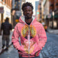 Afro Vodou Erzulie Freda Goddess Zip Hoodie