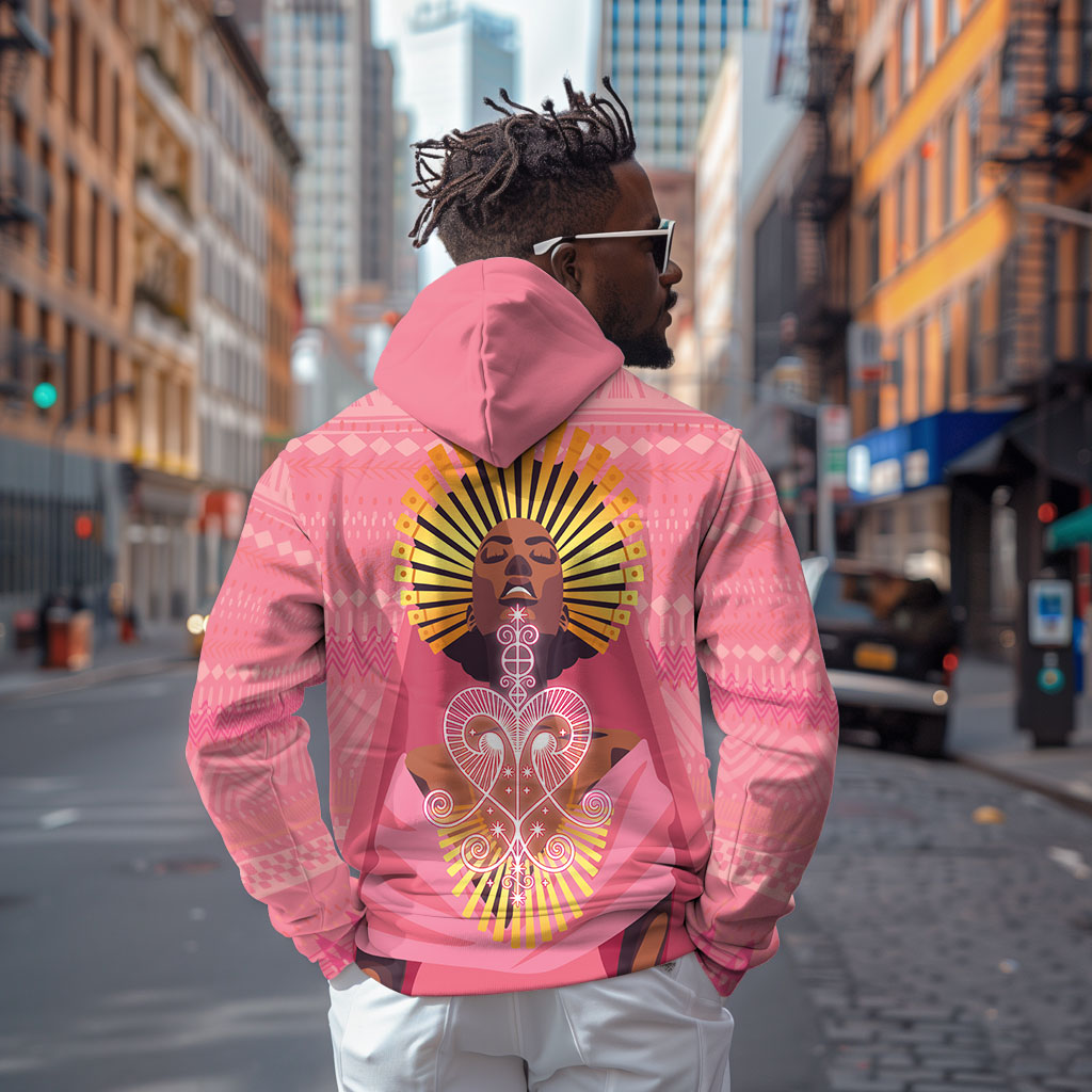 Afro Vodou Erzulie Freda Goddess Zip Hoodie