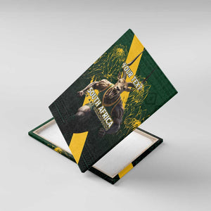 Personalised South Africa Rugby Canvas Wall Art Proud Bokke We Are Champions