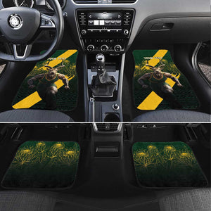 Personalised South Africa Rugby Car Mats Proud Bokke We Are Champions