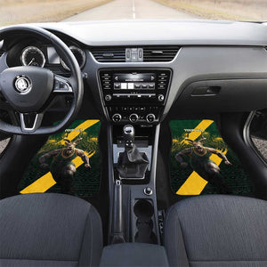 Personalised South Africa Rugby Car Mats Proud Bokke We Are Champions