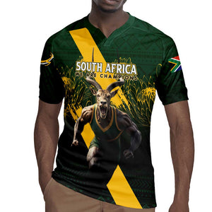 Personalised South Africa Rugby Rugby Jersey Proud Bokke We Are Champions