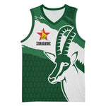 Zimbabwe Rugby Personalized Grunge Basketball Jersey Go Sables LT7