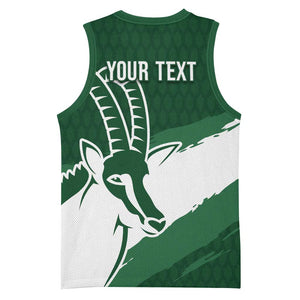 Zimbabwe Rugby Personalized Grunge Basketball Jersey Go Sables LT7
