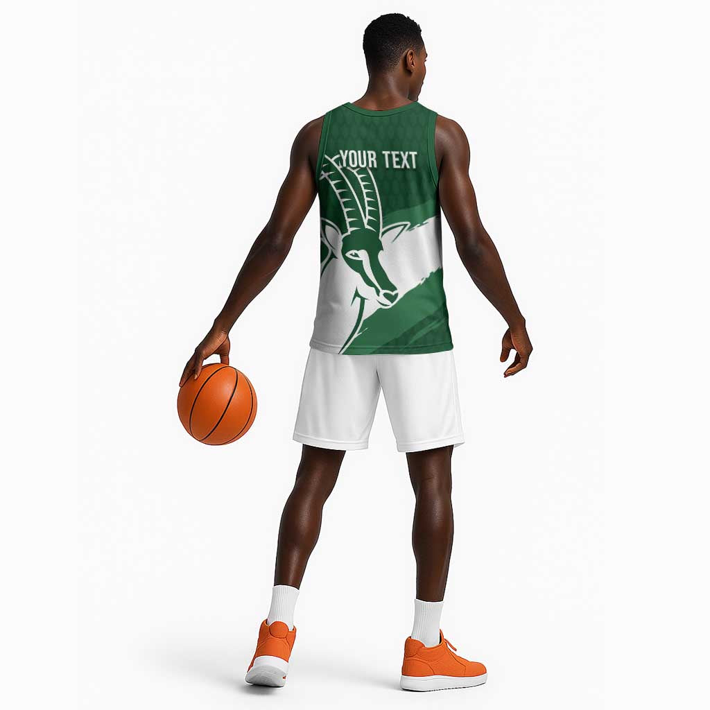 Zimbabwe Rugby Personalized Grunge Basketball Jersey Go Sables LT7