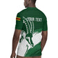 Zimbabwe Rugby Personalized Grunge Rugby Jersey Go Sables - African Pride