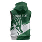 Zimbabwe Rugby Personalized Grunge Sleeveless Hoodie Go Sables - African Pride