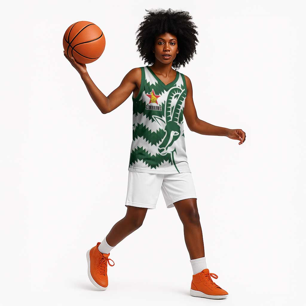 Zimbabwe Rugby The Sables Personalized Basketball Jersey Retro Jersey Inspired LT7