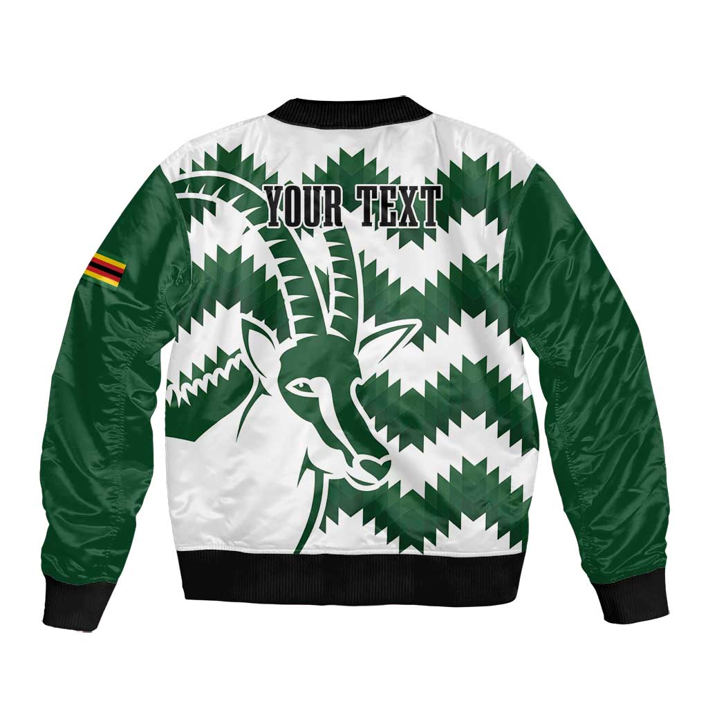 Zimbabwe Rugby The Sables Personalized Bomber Jacket Retro Jersey Inspired - African Pride