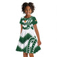 Zimbabwe Rugby The Sables Personalized Kid Short Sleeve Dress Retro Jersey Inspired - African Pride