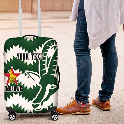 Zimbabwe Rugby The Sables Personalized Luggage Cover Retro Jersey Inspired - African Pride