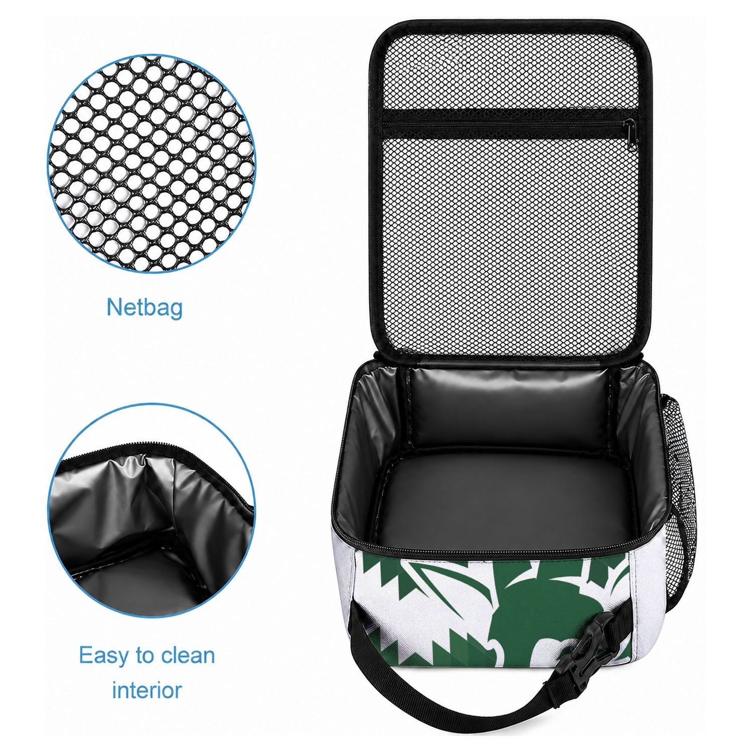 Zimbabwe Rugby The Sables Personalized Lunch Bag Retro Jersey Inspired