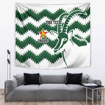 Zimbabwe Rugby The Sables Personalized Tapestry Retro Jersey Inspired - African Pride