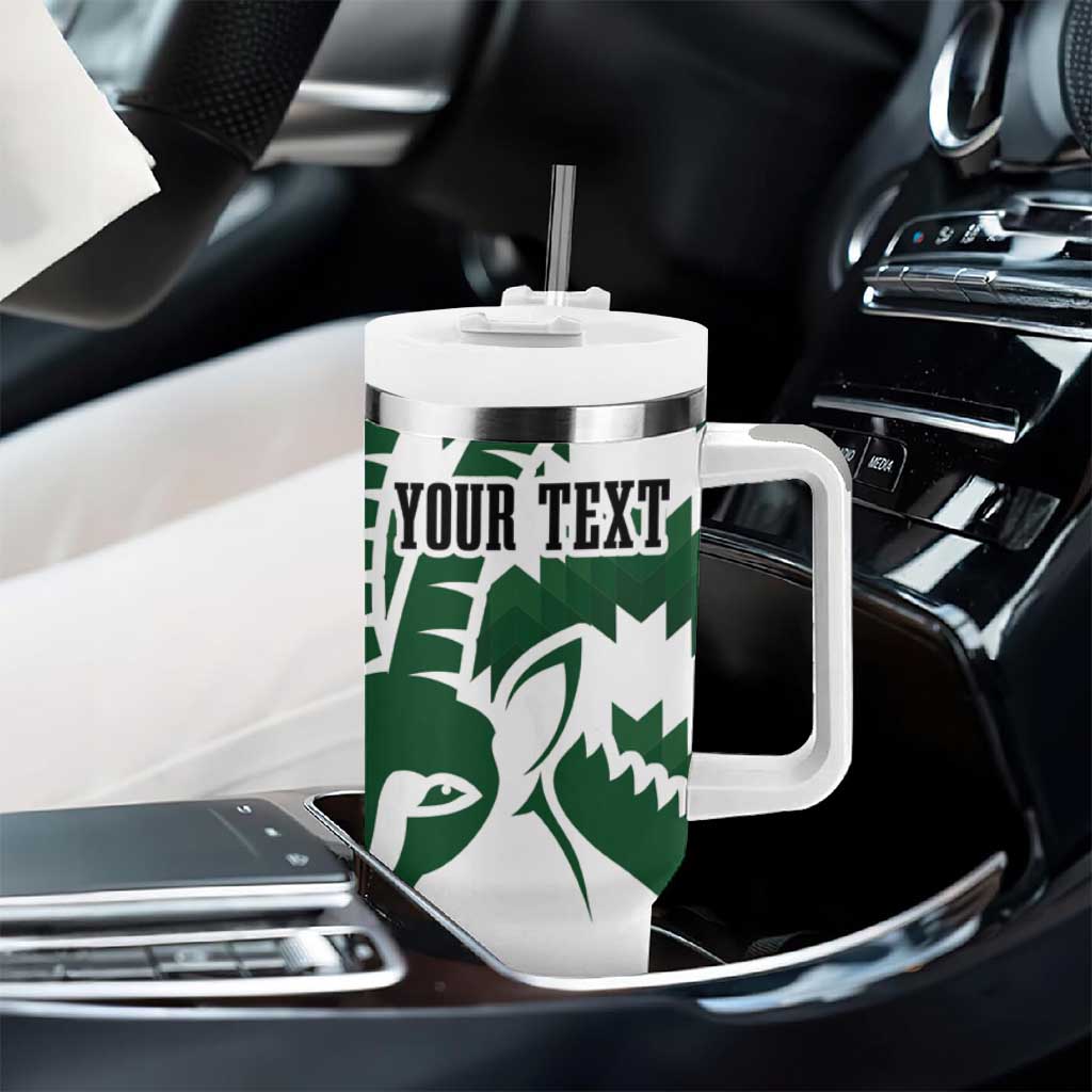 Zimbabwe Rugby The Sables Personalized Tumbler With Handle Retro Jersey Inspired - African Pride