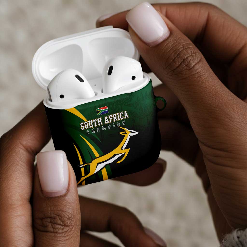 South Africa WC2026 AirPods Case Springboks Champion