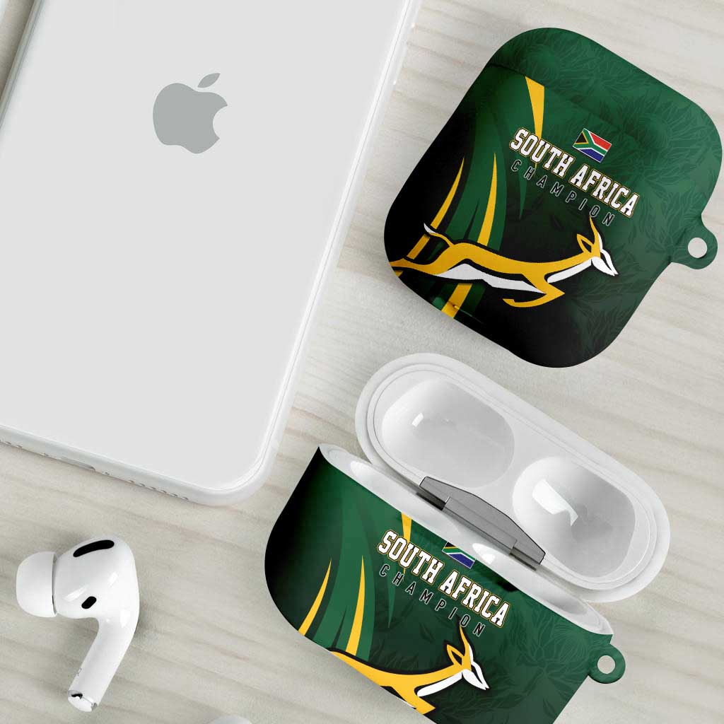 South Africa WC2026 AirPods Case Springboks Champion