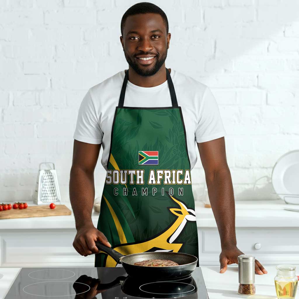 South Africa WC2026 Apron Springboks Champion