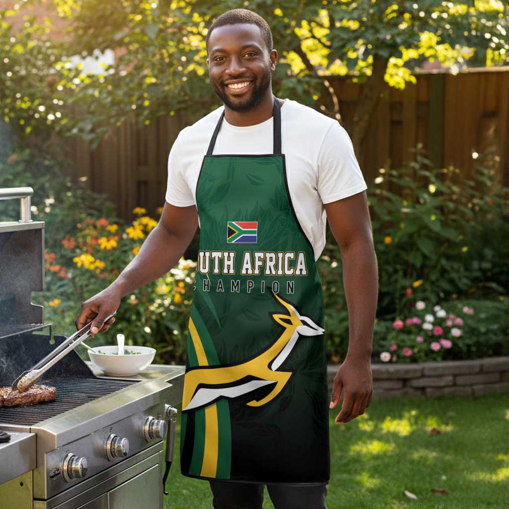 South Africa WC2026 Apron Springboks Champion