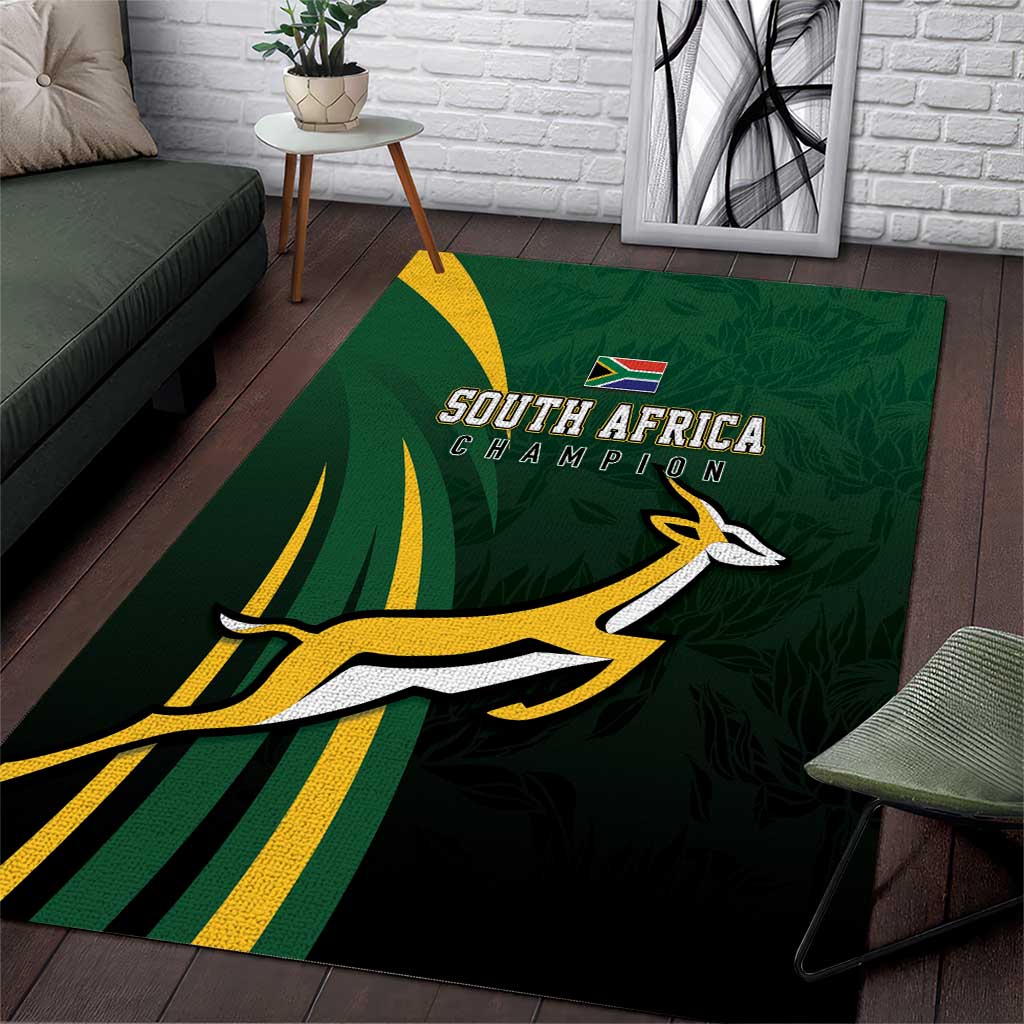 South Africa WC2026 Area Rug Springboks Champion