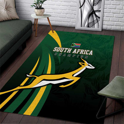 South Africa WC2026 Area Rug Springboks Champion