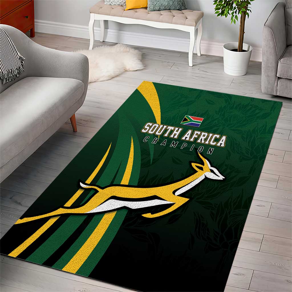 South Africa WC2026 Area Rug Springboks Champion