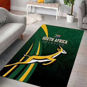 South Africa WC2026 Area Rug Springboks Champion
