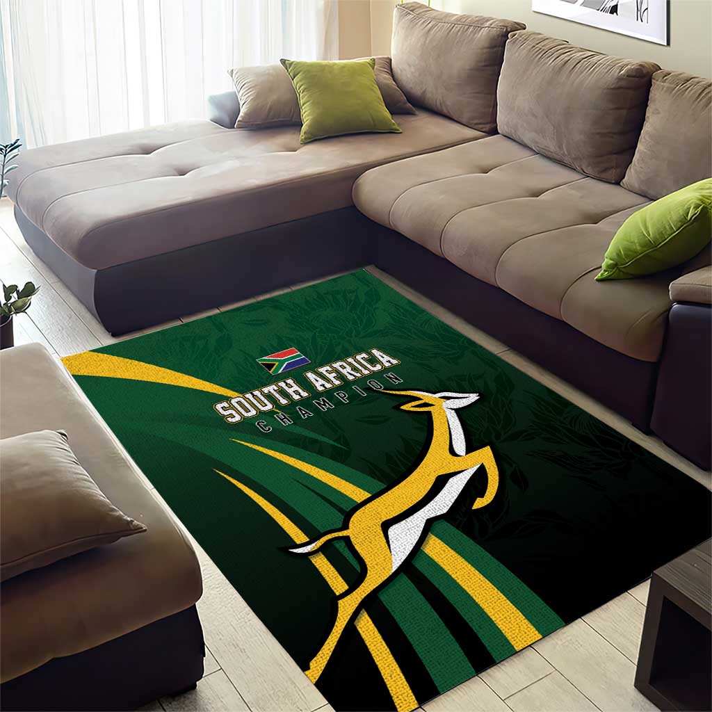 South Africa WC2026 Area Rug Springboks Champion