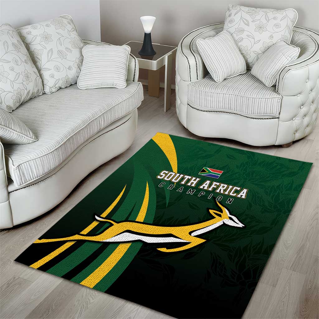 South Africa WC2026 Area Rug Springboks Champion