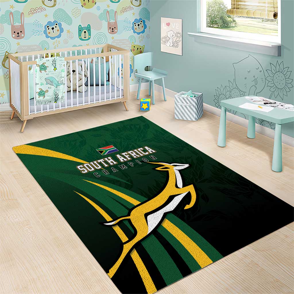 South Africa WC2026 Area Rug Springboks Champion