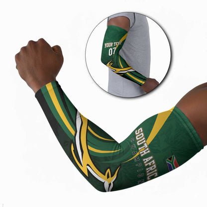 South Africa WC2026 Personalized Arm Sleeves Springboks Champion