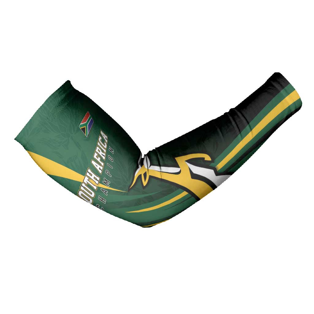 South Africa WC2026 Personalized Arm Sleeves Springboks Champion
