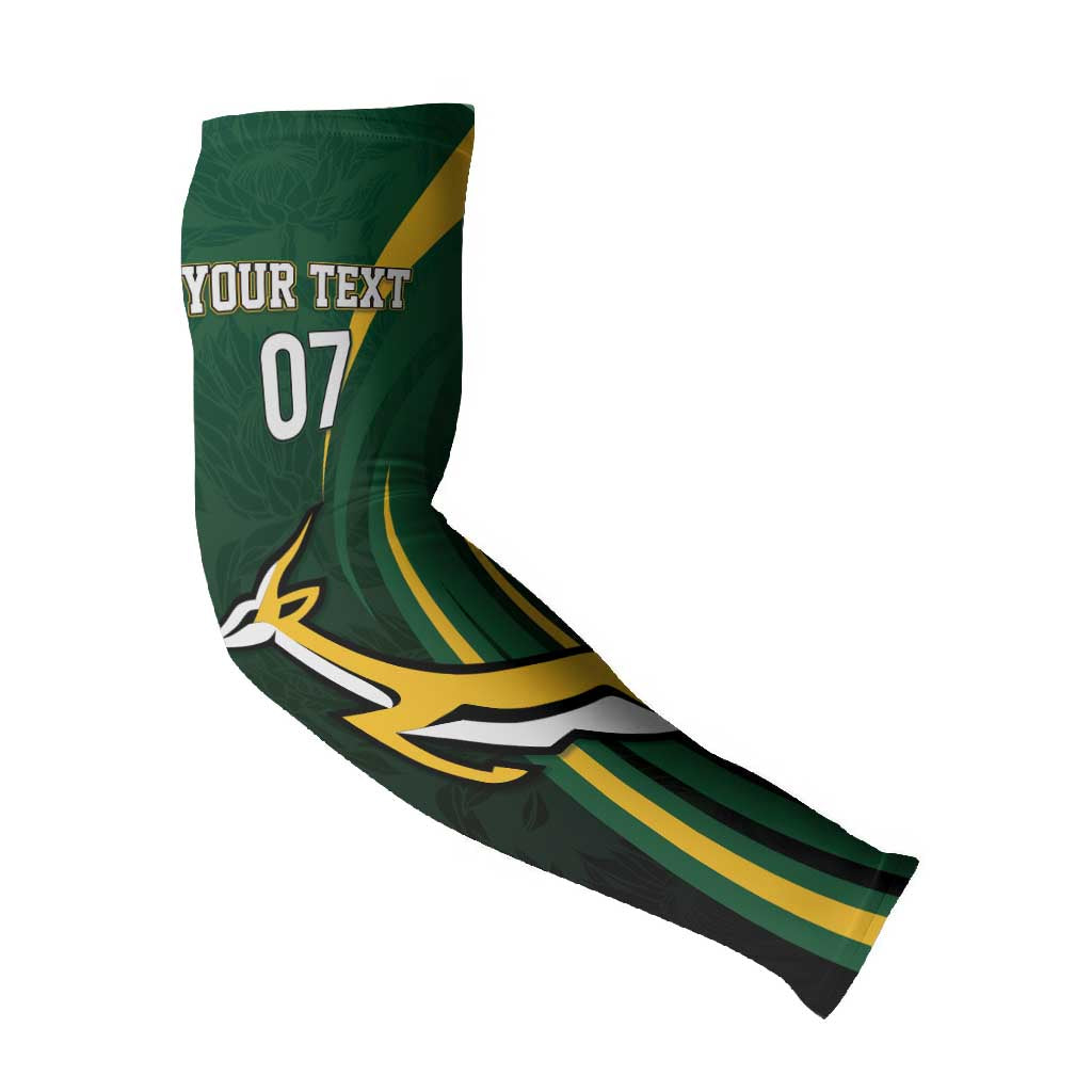 South Africa WC2026 Personalized Arm Sleeves Springboks Champion