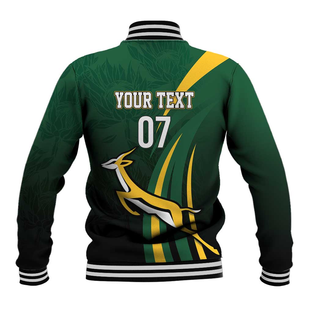 South Africa WC2026 Personalized Baseball Jacket Springboks Champion