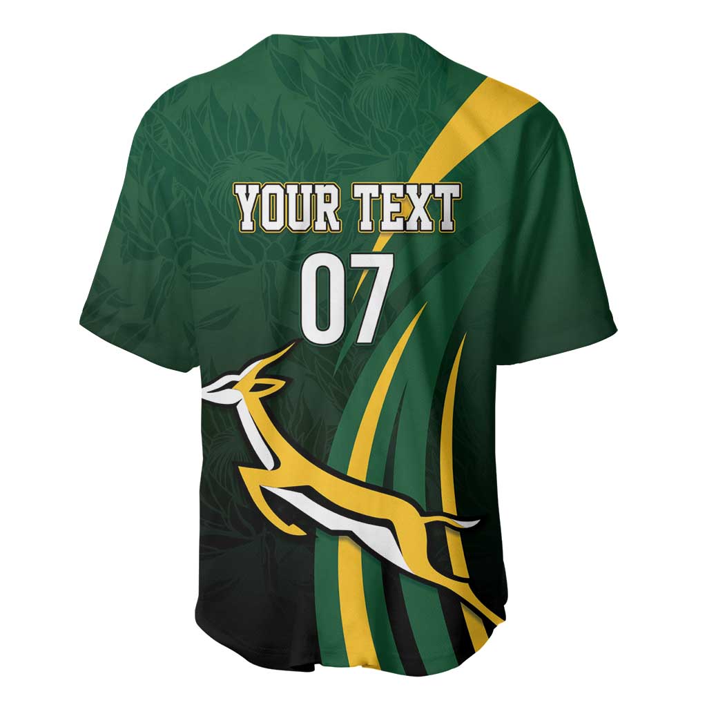 South Africa WC2026 Personalized Baseball Jersey Springboks Champion
