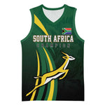 South Africa WC2026 Personalized Basketball Jersey Springboks Champion