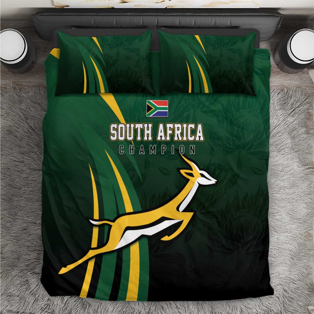 South Africa WC2026 Bedding Set Springboks Champion