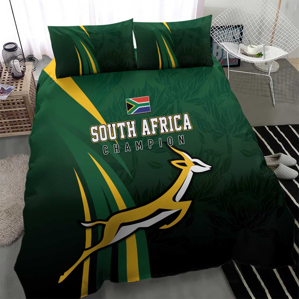 South Africa WC2026 Bedding Set Springboks Champion