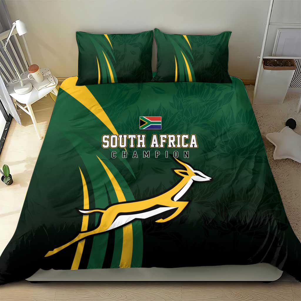 South Africa WC2026 Bedding Set Springboks Champion