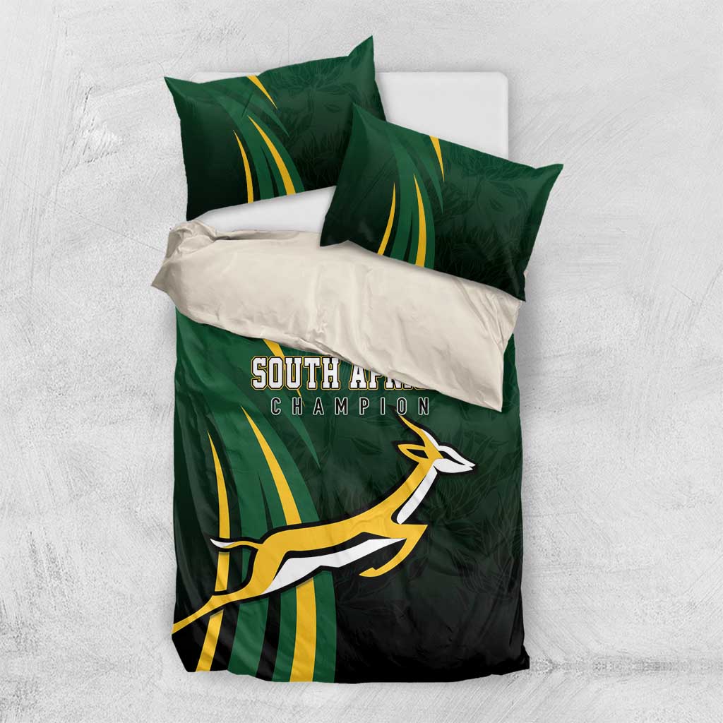 South Africa WC2026 Bedding Set Springboks Champion