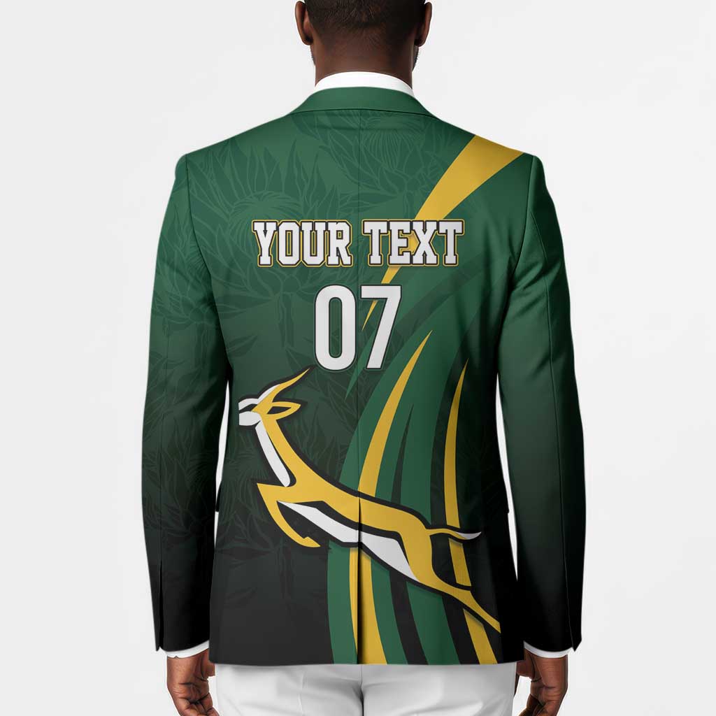 South Africa WC2026 Personalized Blazer Springboks Champion