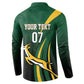 South Africa WC2026 Personalized Button Sweatshirt Springboks Champion