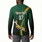 South Africa WC2026 Personalized Button Sweatshirt Springboks Champion